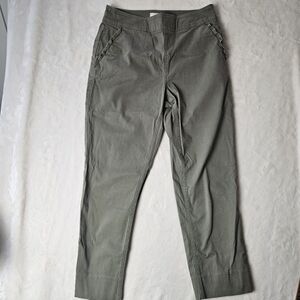 Kate Spade pants trousers 6 women’s straight chino olive green
